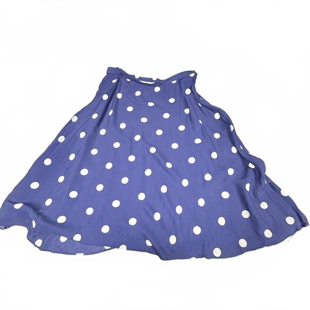 Vintage Blue‎ Polka Dot Women's Skirt